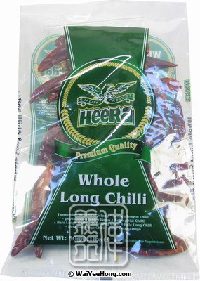 Whole Long Chilli (長辣椒乾) - Click Image to Close