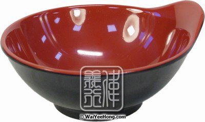 Sauce Bowl (Red & Black) (日式醬油碗) - Click Image to Close