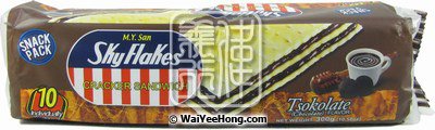 SkyFlakes Cracker Sandwich (Chocolate) (空中霸王夾心餅) - Click Image to Close