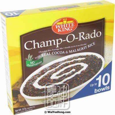 Champ-O-Rado Chocolate Rice Porridge Mix (巧克力布丁粉) - Click Image to Close