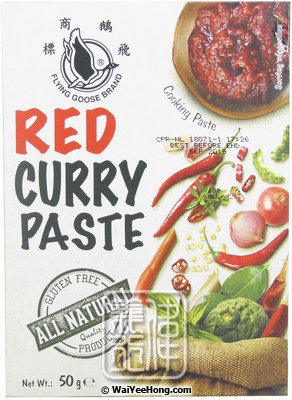Flying goose red curry paste 2025
