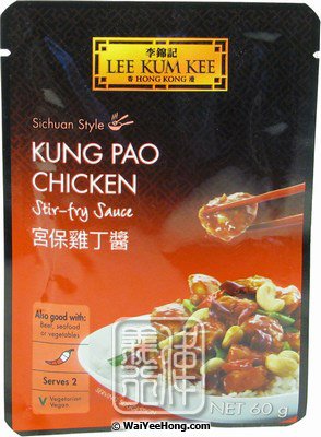 Kung Pao Chicken Stir-Fry Sauce (Sichuan Style) (李錦記宮保雞醬) - Click Image to Close