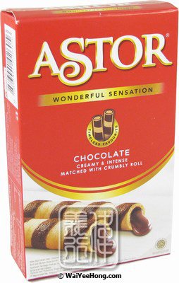 Chocolate Wafer Stick Rolls (朱古力卷) - Click Image to Close