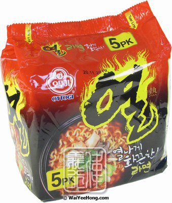 Yeul Ramen Instant Noodles Multipack (Hot) (熱拉麵) - Click Image to Close