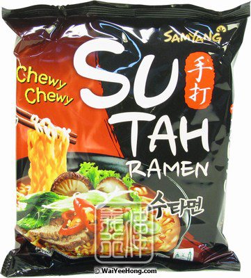 Instant Noodles Sutah Ramen (Hot & Spicy Beef) (三養手打麵) - Click Image to Close