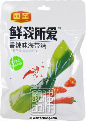 Seaweed Knots (Chilli Flavour) (國聖香辣海帶結) - Click Image to Close