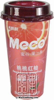 Meco Fruit Tea (Peach & Pink Grapefruit) (香飄飄果汁茶(蜜桃紅柚)) - 點按圖像可關閉視窗