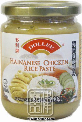 Hainanese Chicken Rice Paste (多利牌海南雞飯醬) - Click Image to Close