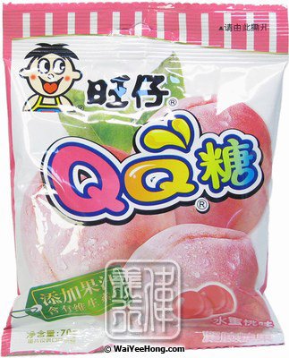 QQ Gummies (Honey Peach) (旺仔QQ糖 (蜜桃)) - Click Image to Close