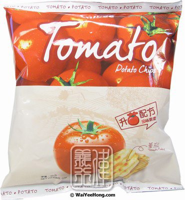 Tomato Wave Cut Potato Chips (卡樂B蕃茄薯片) - Click Image to Close