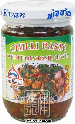 Chilli Paste With Holy Basil Leaves (珀寬紫蘇葉辣醬) - Click Image to Close