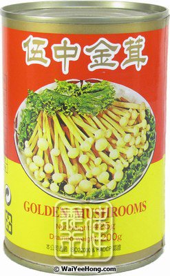 Golden Needle Mushrooms (Enokitake) (伍中金茸) - Click Image to Close