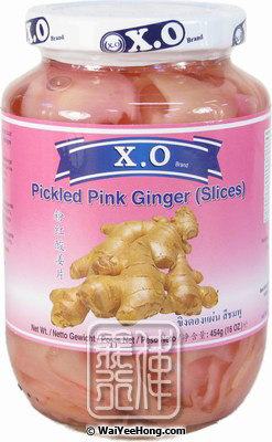 Pickled Pink Ginger (Slices) (日式酸薑片) - Click Image to Close