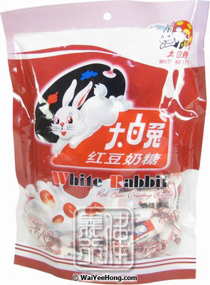 White Rabbit Creamy Candy (Red Bean) (紅豆大白兔糖) - Click Image to Close
