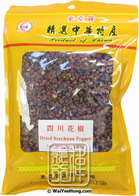 Dried Szechuan Peppercorn (Sichuan Peppercorns Far Chiew) (東亞 川花椒) - Click Image to Close