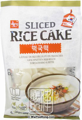 Korean Sliced Rice Cake (韓國年糕片) - Click Image to Close