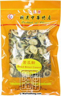 Dried Bitter Gourd (Bitter Melon) (東亞苦瓜干) - Click Image to Close