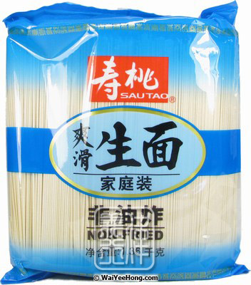 Dried Noodles (壽桃 爽滑生麵) - Click Image to Close