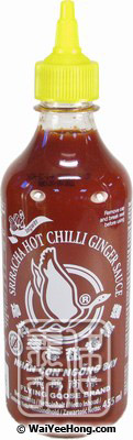 Sriracha Hot Chilli Sauce (Ginger) (是拉差薑味辣醬) - Click Image to Close