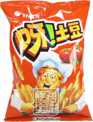 O! Karto Potato Snack (Tomato Flavour) (呀土豆小食 (番茄)) - Click Image to Close