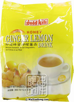 Instant Honey Ginger Lemon Drink (20 Sachets) (即沖即飲薑檸茶) - Click Image to Close