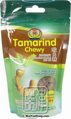 Tamarind Chewy (Sweet) (羅望子軟糖) - Click Image to Close