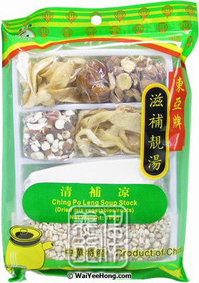 Ching Po Leng Soup Stock (Dried Mix Vegetables & Roots) (東亞 清補涼) - Click Image to Close