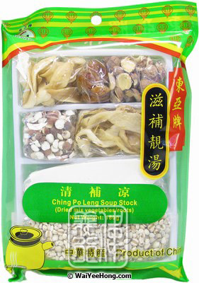 Ching Po Leng Soup Stock (Dried Mix Vegetables & Roots) (東亞 清補涼) - 点击图像关闭