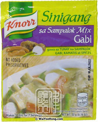 Sinigang Sa Sampalok Mix Gabi (Tamarind Soup Mix With Taro) (菲律賓芋頭海鮮湯料) - Click Image to Close