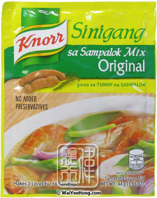Sinigang Sa Sampalok Mix (Original Tamarind Soup Mix) (菲律賓海鮮湯料) - Click Image to Close