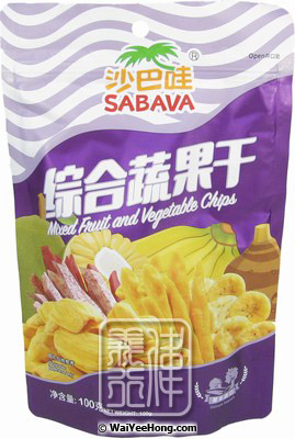 Mixed Fruit & Vegetable Chips (Trai Cay Say) (綜合蔬菜條) - Click Image to Close
