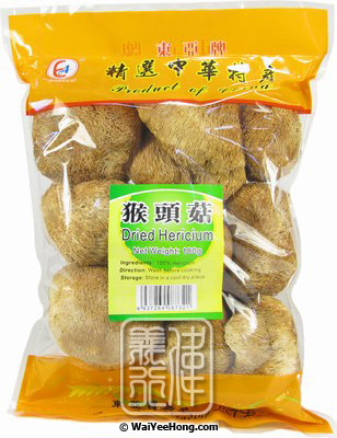 Dried Hericium Monkey Head Mushrooms (Hou Tou Kou) (東亞 猴頭菇) - Click Image to Close
