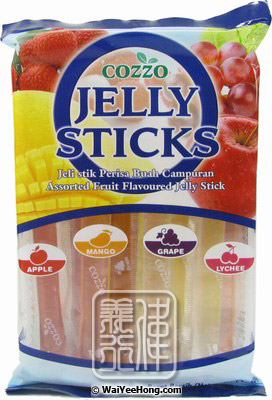 Jelly Sticks (Assorted Fruit) (雜果啫喱條) - Click Image to Close