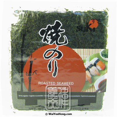 Roasted Seaweed (Sushi Nori) (壽司紫菜) - Click Image to Close