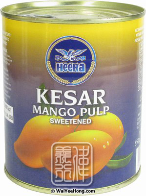 Kesar Mango Pulp (Sweetened) (芒果醬) - Click Image to Close