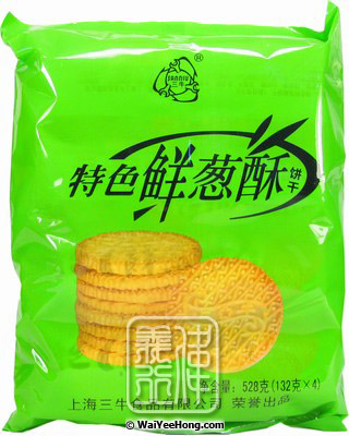 Shallot Flavour Cookies (萬年青鮮蔥酥) - Click Image to Close