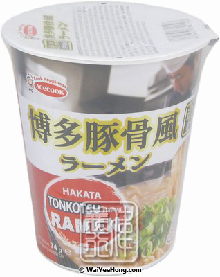Instant Cup Ramen Noodles (Hakata Tonkotsu) (逸品 豚骨風杯麵) - Click Image to Close