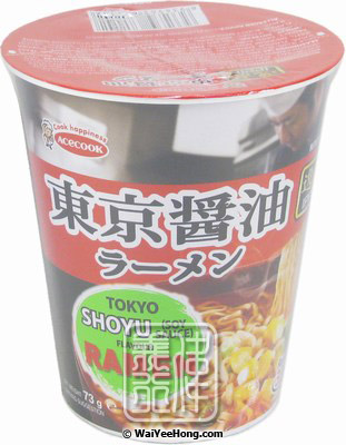 Instant Cup Ramen Noodles (Tokyo Shoyu Soy Sauce) (逸品 東京醬油杯麵) - Click Image to Close
