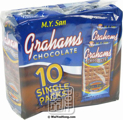 Grahams Wheat Crackers (Chocolate) (梳打餅 (朱古力)) - Click Image to Close
