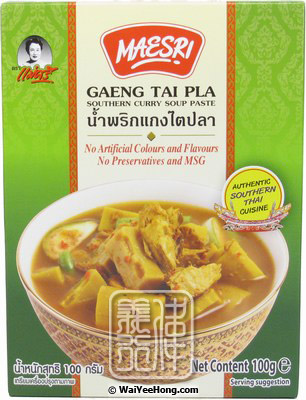 Gaeng Tai Pla Southern Curry Soup Paste (泰佳品 泰式咖喱湯) - Click Image to Close