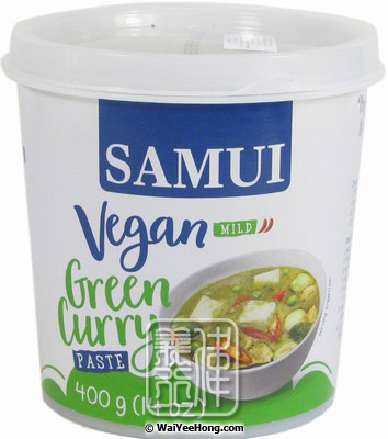 Vegan Green Curry Paste (Mild) (純素青咖喱) - Click Image to Close