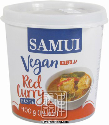 Vegan Red Curry Paste (Mild) (純素紅咖喱) - Click Image to Close