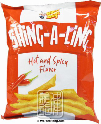 Shing-A-Ling Snacks Hot & Spicy Flavour (香辣脆片) - Click Image to Close