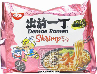 Instant Noodles (Shrimp) (歐洲出前一丁 (鮮蝦)) - Click Image to Close