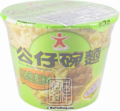 Instant Bowl Noodles (Tonkotsu) (公仔碗麵 (豬骨濃湯)) - Click Image to Close