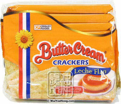 Butter Cream Crackers (Leche Flan Flavour) (布甸餅乾) - Click Image to Close
