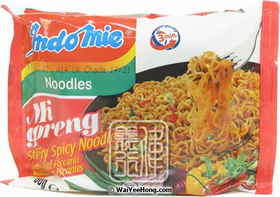 Indomie Instant Noodles (Mi Goreng Pedas) (營多印尼炒麵 (辣味)) - Click Image to Close