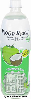 Coconut Flavoured Drink With Nata De Coco (摩咕摩咕 (椰子)) - Click Image to Close