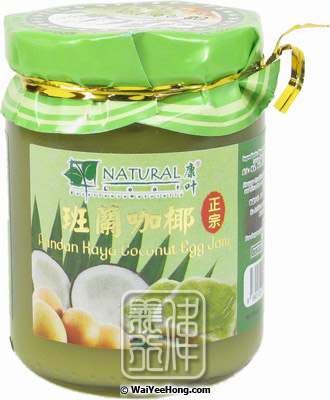 Pandan Coconut Egg Jam (Kaya) (香蘭咖咖吔醬) - Click Image to Close