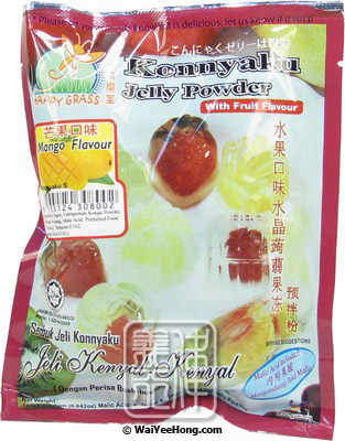 Konnyaku Jelly Powder (Mango Flavour) (水晶果凍粉) - Click Image to Close